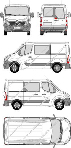 Renault Master furgón, 2014–2019 (Rena_629)