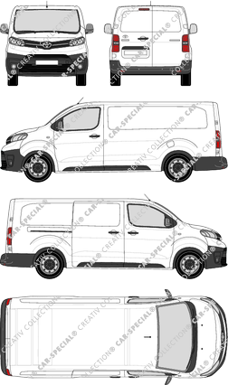 Toyota Proace Kastenwagen, 2016–2024 (Toyo_226)
