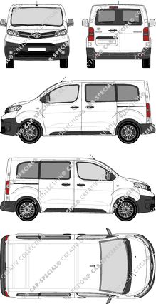 Toyota Proace Combi microbús, 2016–2024 (Toyo_233)