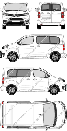 Toyota Proace Verso microbús, 2016–2024 (Toyo_239)