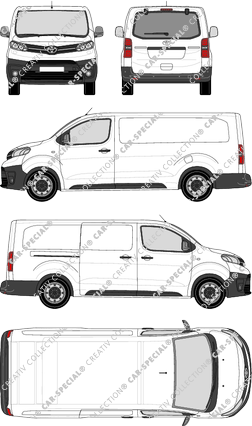 Toyota Proace Kastenwagen, 2016–2024 (Toyo_258)