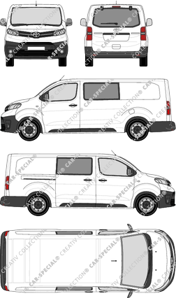 Toyota Proace Kastenwagen, 2016–2024 (Toyo_260)