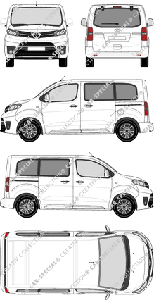 Toyota Proace Verso microbús, 2016–2024 (Toyo_269)
