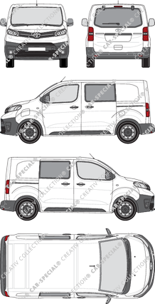 Toyota Proace Electric Kastenwagen, 2021–2024 (Toyo_389)