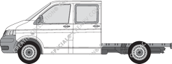Volkswagen Transporter Chasis para superestructuras, 2003–2009