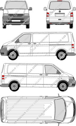 Volkswagen Transporter furgón, 2003–2009 (VW_131)