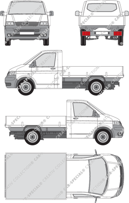 Volkswagen Transporter catre, 2003–2009 (VW_151)