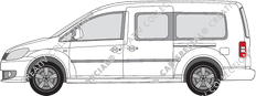 Volkswagen Caddy furgón, 2010–2015