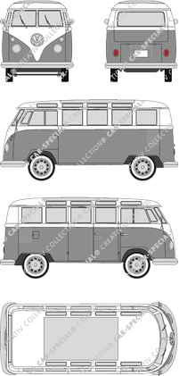 Volkswagen Transporter microbús, 1965–1973 (VW_409)