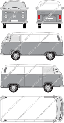 Volkswagen Transporter furgón, 1973–1979 (VW_419)