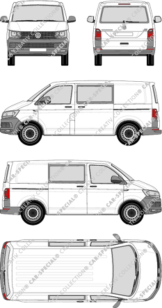 Volkswagen Transporter furgón, 2015–2019 (VW_471)