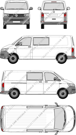 Volkswagen Transporter furgón, 2015–2019 (VW_480)