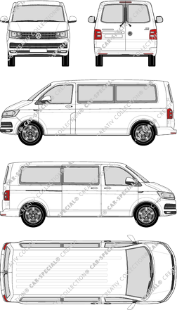 Volkswagen Transporter microbús, 2015–2019 (VW_520)