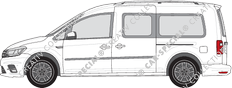 Volkswagen Caddy Hochdachkombi, 2015–2020