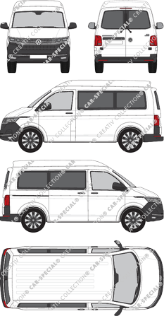 Volkswagen Transporter microbús, actual (desde 2019) (VW_719)