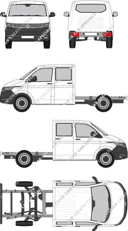 Volkswagen Transporter Chasis para superestructuras, actual (desde 2019) (VW_770)
