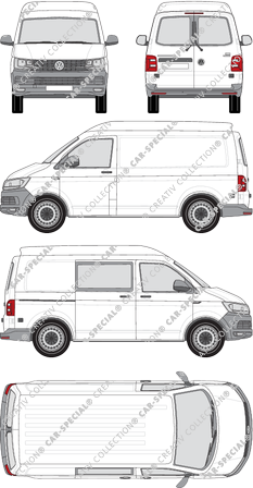 Volkswagen Transporter furgón, 2015–2019 (VW_795)
