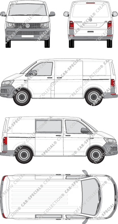 Volkswagen Transporter furgón, 2015–2019 (VW_802)
