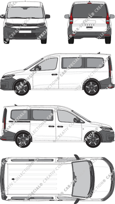 Volkswagen Caddy furgón, actual (desde 2020) (VW_871)